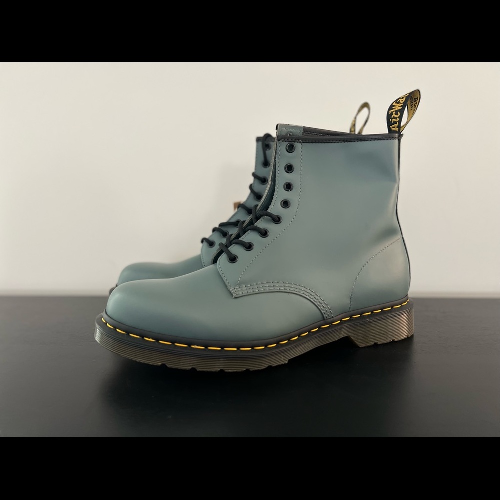 Dr Martens Docs Steel Grey Lace Boots 26069 - Men’s Size 13